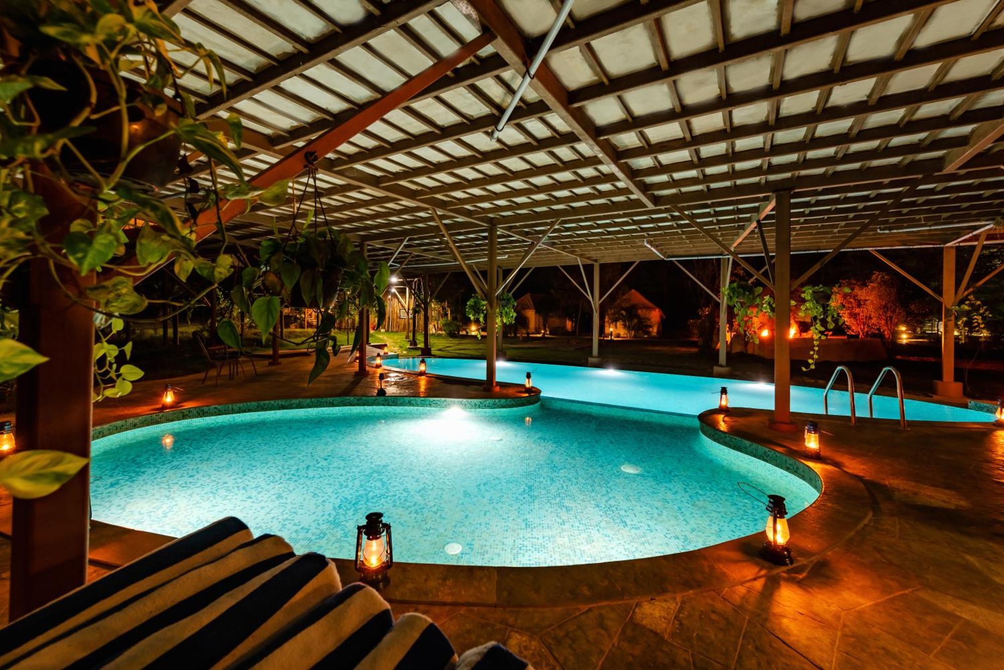 Tadoba Jungle Camp Hotel Mohurli Bagian luar foto